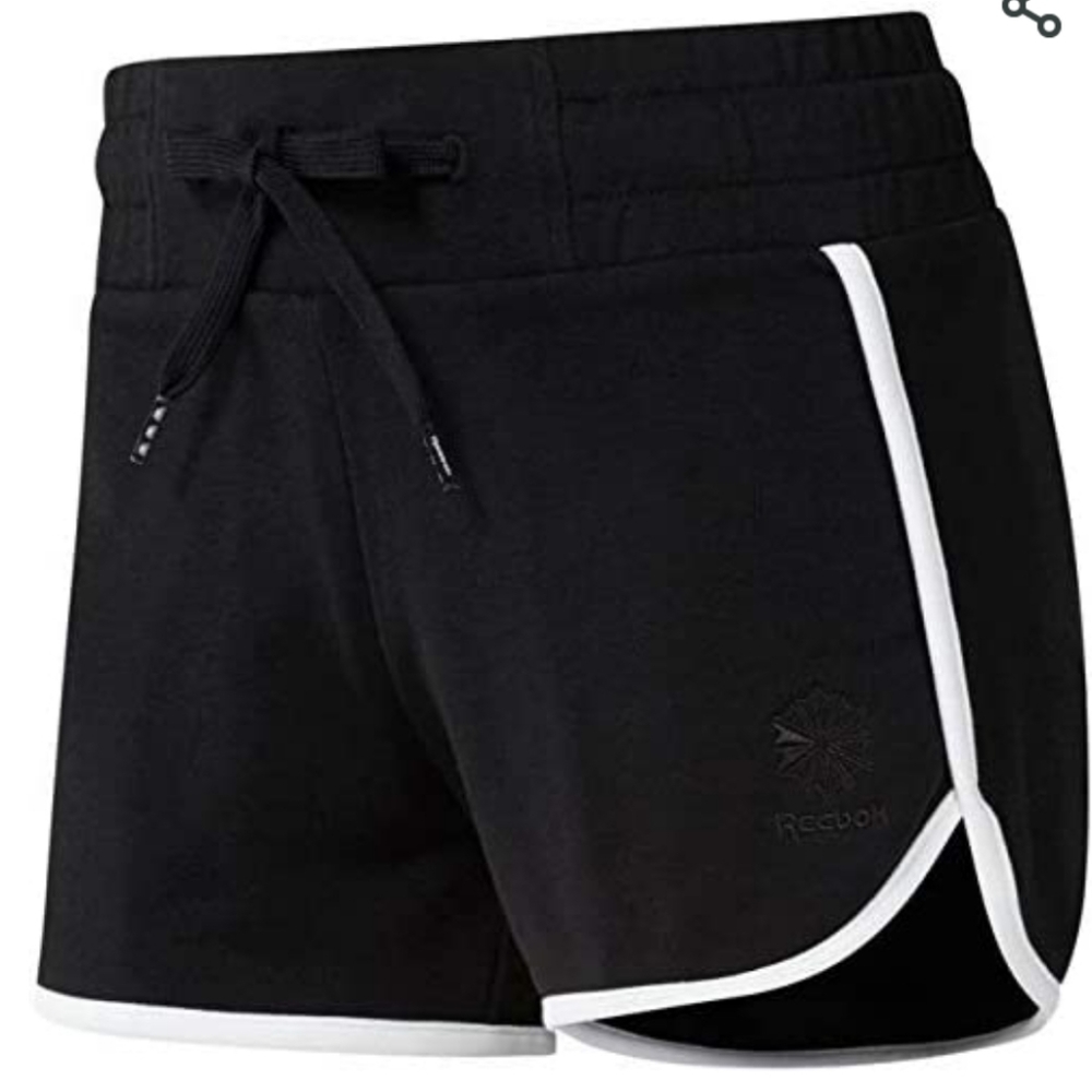 Nwot Reebok Classics Knit Track Booty Shorts